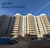 Ход строительства дома № 2 в ЖК Июль -