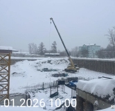 Ход строительства дома 40 в ЖК Первомайский -