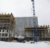 Ход строительства дома № 3 в ЖК Городские сады -