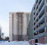 Ход строительства дома 6, корпус 5 в ЖК Юнтолово -