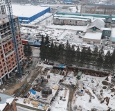 Ход строительства дома 3 в ЖК Оскар -