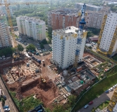 Ход строительства дома 12.2 в ЖК Курчатова -