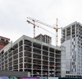 Ход строительства дома № 9, корпус 1 (ГП-1) в ЖК Остров-сад -