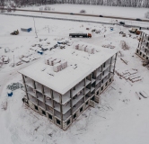 Ход строительства дома № 26 в Микрорайон Новая Жизнь - Ройка -