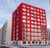 Ход строительства дома 2.3 в ЖК Кантри -