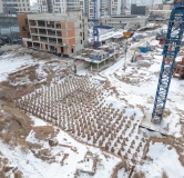 Ход строительства дома 2, корпус 4, 2 этап в ЖК Чижи -