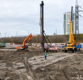 Ход строительства дома № 1 в ЖК GloraX Левобережный -