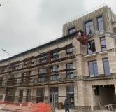 Ход строительства дома литер А в ЖК Резиденция Мон на Чернышевского -