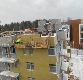 Ход строительства дома 5 в ЖК Культура -