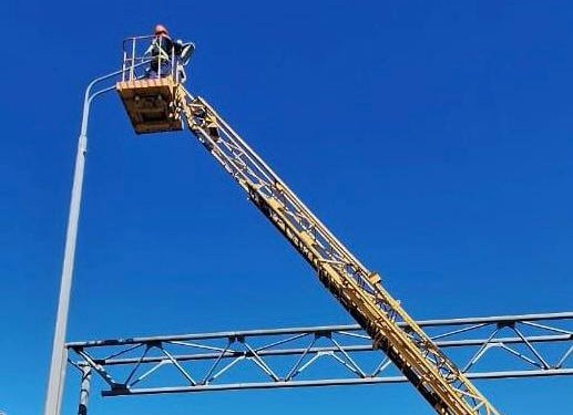 В Ростове-на-Дону вернули освещение на южном въезде в город - фото 1