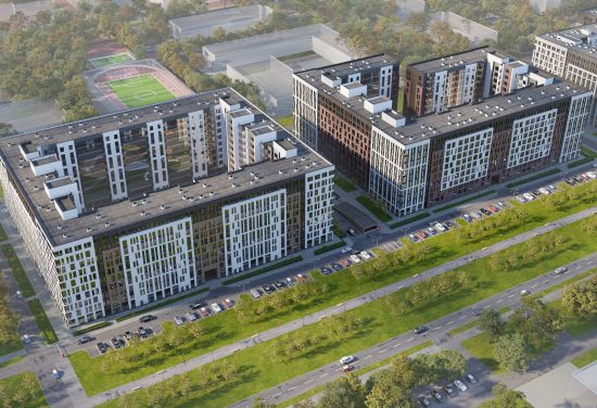 Дом 1, этапы 1,2 в ЖК Светлана Парк (Svetlana Park)