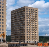 Ход строительства дома корпус 6 в ЖК Савин парк -