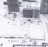 Ход строительства дома 5, 6, 7, 8, 9 в ЖК Сибирская Калина -