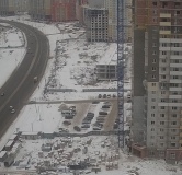 Ход строительства дома 33, секция 1 в ЖК Академ Риверсайд (ACADEM Riverside) -