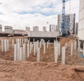 Ход строительства дома 1.3.1, секции Д,Е,Ж в ЖК Новая Дема -