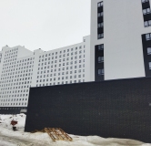 Ход строительства дома 4 в ЖК Лугометрия -