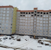 Ход строительства дома литера 1 в ЖК Атмосфера -