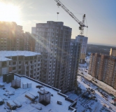 Ход строительства дома № 164, поз.4 в ЖК Авиапарк -