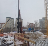 Ход строительства дома 2 в ЖК Расцветай на Кропоткина -