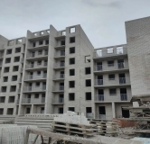 Ход строительства дома 1 в КД Санрайз -