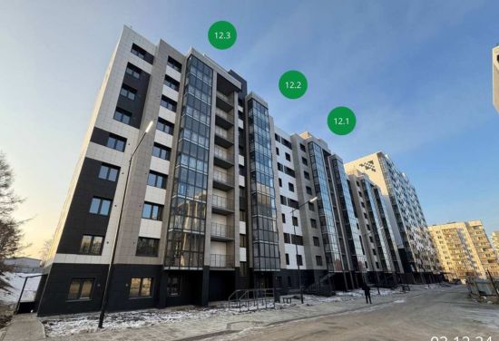 Дом 12, секция 12.1, 12.2, 12.3 в ЖК Авиатоr