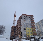 Ход строительства дома 114 в ЖК Триумф Квартал II -