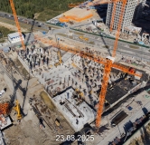 Ход строительства дома 4 к1, ГП-13 (2 этап) в ЖК Айвазовский City -
