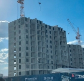 Ход строительства дома 75 в ЖК Радужные дворы -