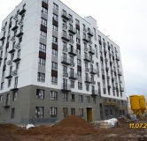 Ход строительства дома литера 24 в ЖК Зубово Life 2 -