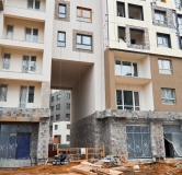 Ход строительства дома 4-1 в ЖК Лес -