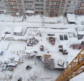 Ход строительства дома 1 в ЖК Гравитация -