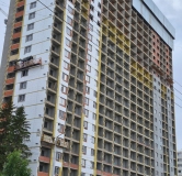 Ход строительства дома литер 13 в ЖК Волна -