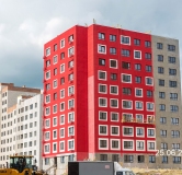 Ход строительства дома 2.3 в ЖК Кантри -