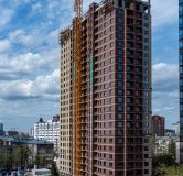 Ход строительства дома 104 в ЖК Семейный Дом For Stars -