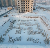 Ход строительства дома 8.1 в ЖК Остров на Норильской -