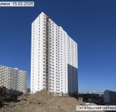 Ход строительства дома корпус 2.1 в ЖК Октябрьская Набережная -