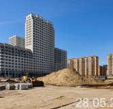 Ход строительства дома 16 в ЖК Форсо -