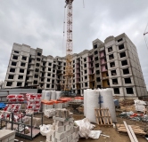 Ход строительства дома № 1Б поз.2 в ЖК По ул. Фучика -