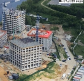 Ход строительства дома № 54 ГП 2.3 в ЖК Кедровый берег -
