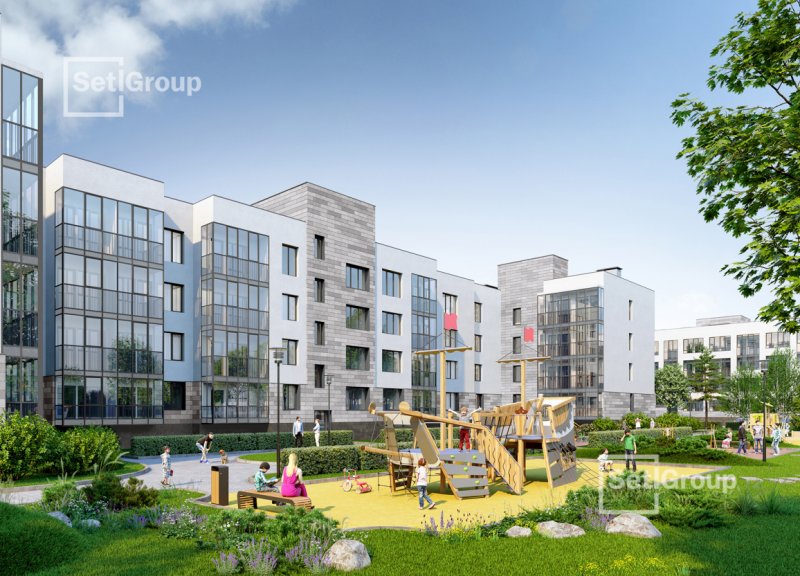 Дом 18, корпус 2.1 в ЖК Солнечный Город. Резиденции - фото 1
