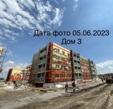 Ход строительства дома 3 в ЖК Ключевой -
