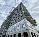 Ход строительства дома 1 в ЖК Аквамарин (Авторский дом на Донской) -