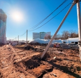 Ход строительства дома 5 в ЖК 8 Небо (8 Nebo) -