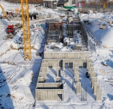 Ход строительства дома 4, корпус 5 в ЖК Страна.Прибрежная -