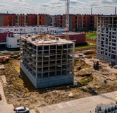 Ход строительства дома 35, корпус 2 в ЖК Новое Колпино -