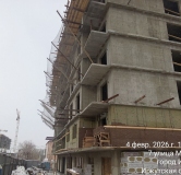 Ход строительства дома секция 13 в ЖК Якоби-парк -