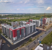 Ход строительства дома В.1, 2 этап в ЖК Краснопольский -