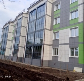 Ход строительства дома 2 в ЖК Бюрили -