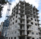 Ход строительства дома 1, корпус А в ЖК Sky Park-2 -