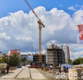 Ход строительства дома 1.1 в ЖД Тетро -